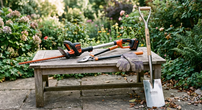 Gardening tools and cultivators available to borrow from the Sefton tool library